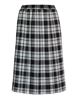 Black Long Elastic Skirt