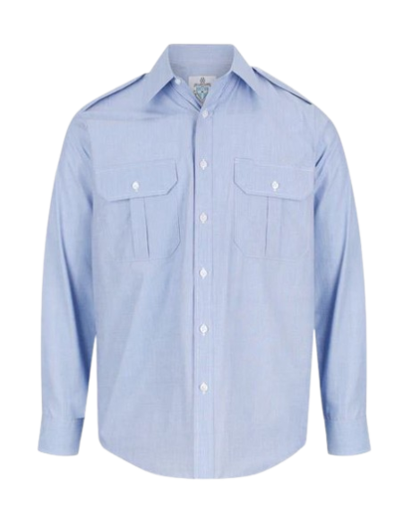 Blue Pocket Shirt Blue Pocket Shirt