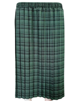 Green Long Elastic Skirt