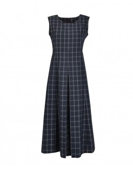 School Uniform Tunic with Pleated Skirt - Ankle Length